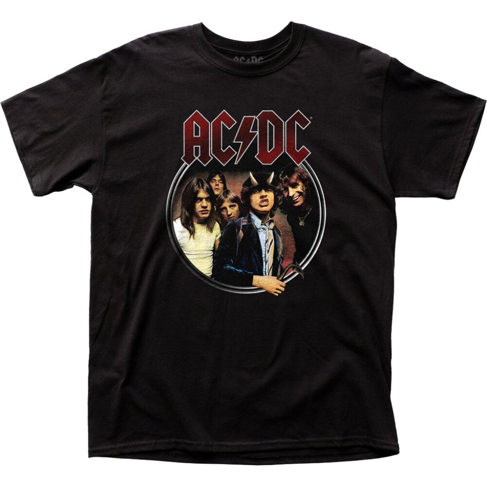 AC/DC/ Highway To Hell North American Tour 1979 Men's T-Shirt - Size Large